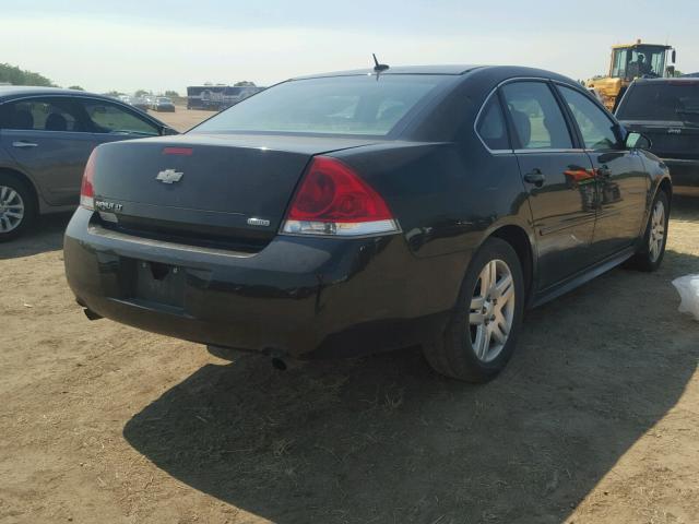 2G1WB5E38E1104227 - 2014 CHEVROLET IMPALA LIM BLACK photo 4