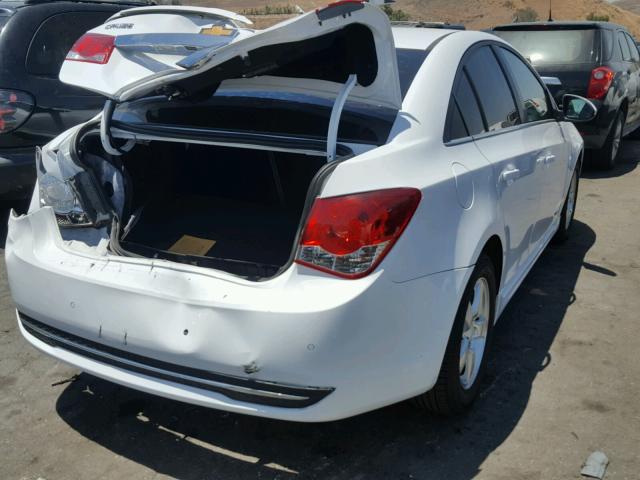 1G1PF5S94B7292955 - 2011 CHEVROLET CRUZE LT WHITE photo 4