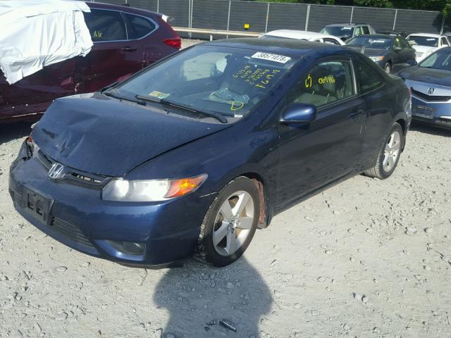 2HGFG12908H567339 - 2008 HONDA CIVIC EXL Mavi foto 1