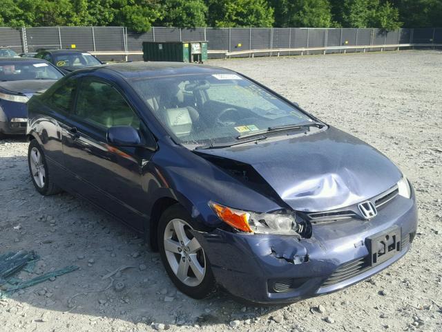 2HGFG12908H567339 - 2008 HONDA CIVIC EXL Mavi foto 2