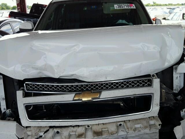 1GNFK26359R251050 - 2009 CHEVROLET SUBURBAN K WHITE photo 7