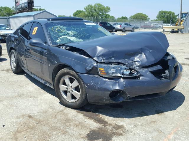 2G2WP552181193874 - 2008 PONTIAC GRAND PRIX ნაცრისფერი ფოტო 1