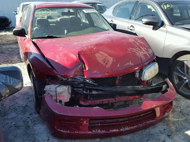 JA3AY26CX1U030285 - 2001 MITSUBISHI MIRAGE RED photo 1