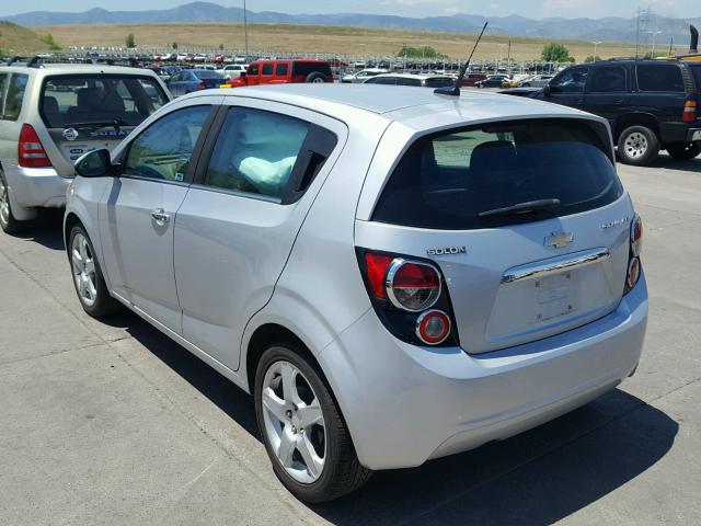 1G1JE6SH2D4147861 - 2013 CHEVROLET SONIC LTZ SILVER photo 3