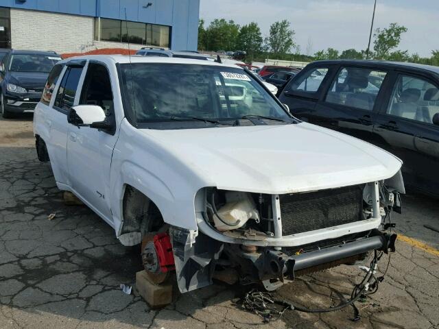 1GNET13H472281536 - 2007 CHEVROLET TRAILBLAZE WHITE photo 1