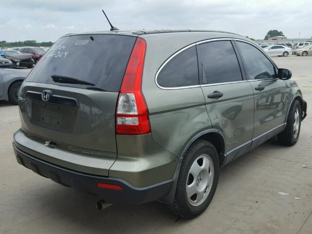 JHLRE38398C034248 - 2008 HONDA CR-V GREEN photo 4