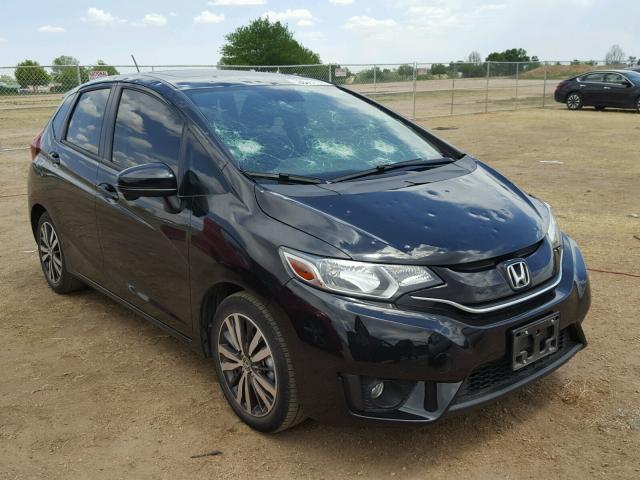 3HGGK5H83FM753867 - 2015 HONDA FIT EX BLACK photo 1