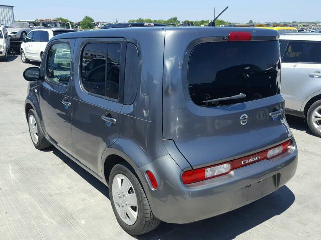 JN8AZ28R09T105341 - 2009 NISSAN CUBE BASE CHARCOAL photo 3