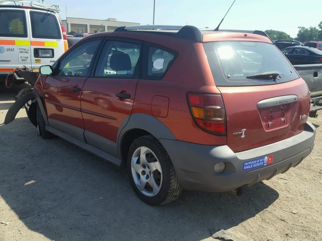 5Y2SL65848Z416805 - 2008 PONTIAC VIBE RED photo 3