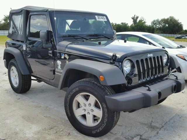 1C4AJWAGXJL820473 - 2018 JEEP WRANGLER S BLACK photo 1