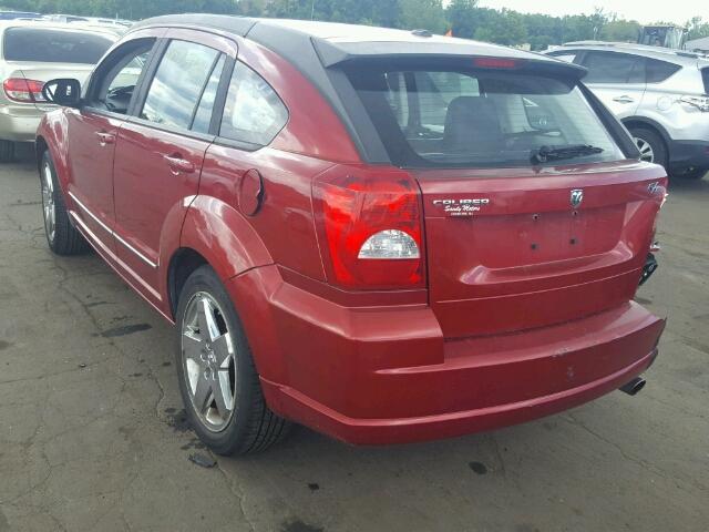 1B3HB78K08D574454 - 2008 DODGE CALIBER R/ RED photo 3