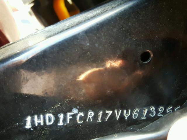 1HD1FCR17VY613255 - 1997 HARLEY-DAVIDSON FLHTCUI MAROON photo 10