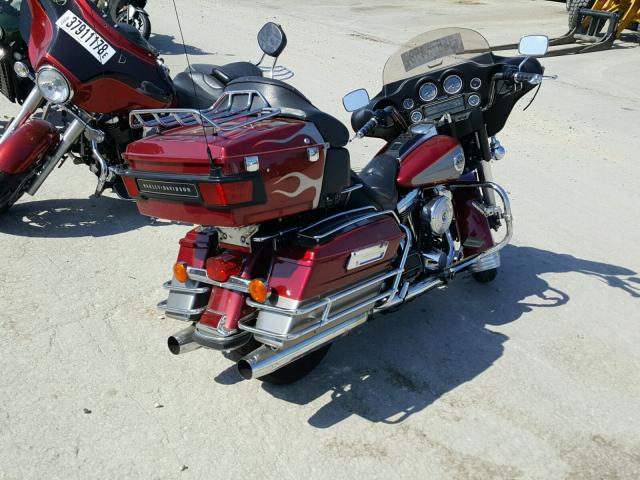 1HD1FCR17VY613255 - 1997 HARLEY-DAVIDSON FLHTCUI MAROON photo 4