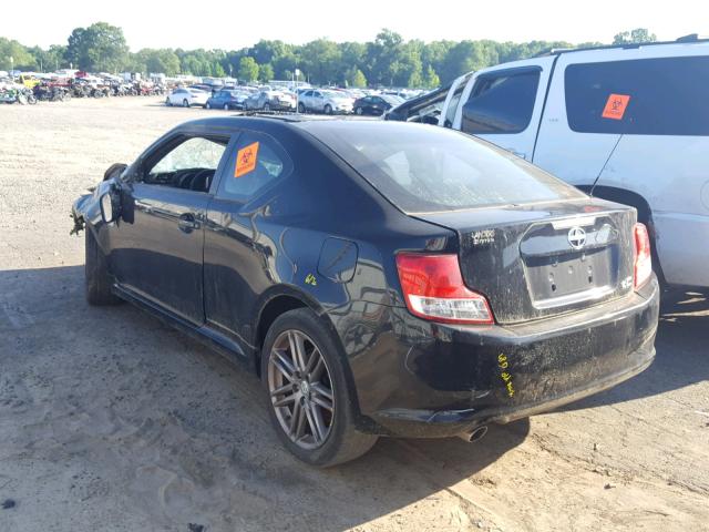 JTKJF5C76C3039759 - 2012 TOYOTA SCION TC 黑色 照片 3