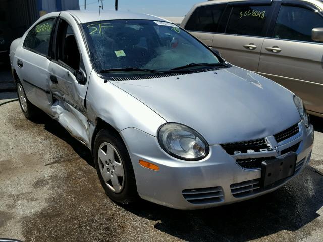 1B3ES26C23D111791 - 2003 DODGE NEON SE SILVER photo 1