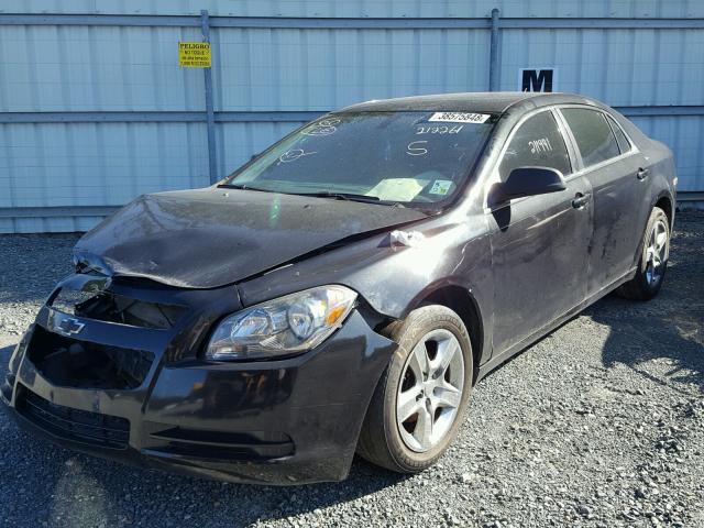1G1ZB5EB1AF212261 - 2010 CHEVROLET MALIBU LS 黑色 照片 2