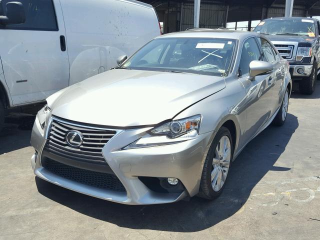 JTHBA1D27G5037016 - 2016 LEXUS IS 200T SILVER photo 2