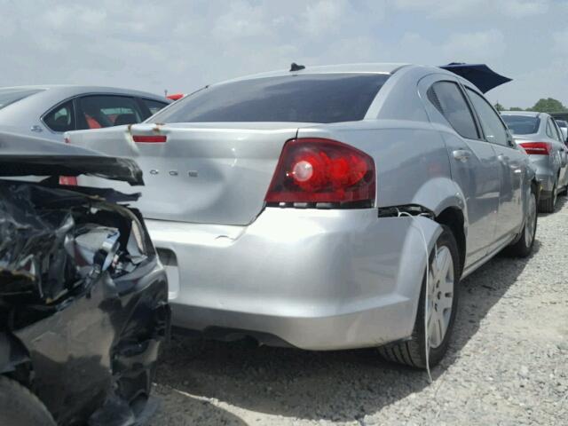 1B3BD4FBXBN518718 - 2011 DODGE AVENGER EX SILVER photo 4