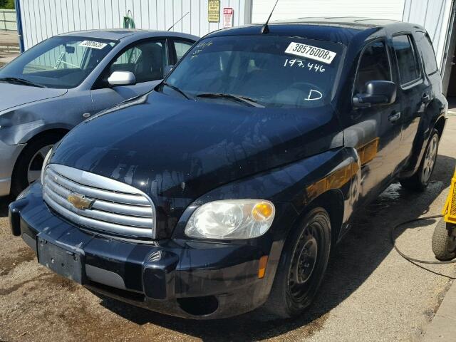 3GNCA13B09S634001 - 2009 CHEVROLET HHR LS BLACK photo 2