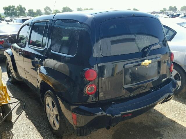 3GNCA13B09S634001 - 2009 CHEVROLET HHR LS BLACK photo 3