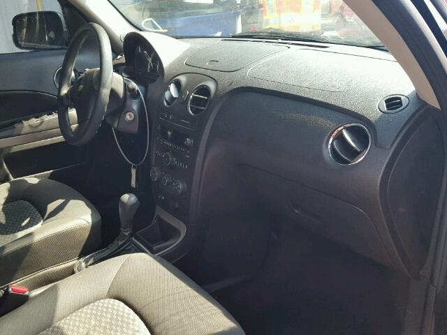 3GNCA13B09S634001 - 2009 CHEVROLET HHR LS BLACK photo 5