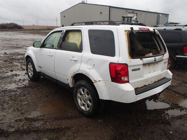 4F2CZ96138KM03820 - 2008 MAZDA TRIBUTE S WHITE photo 3