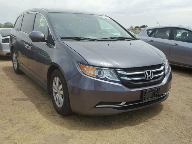 5FNRL5H31GB043803 - 2016 HONDA ODYSSEY SE GRAY photo 1