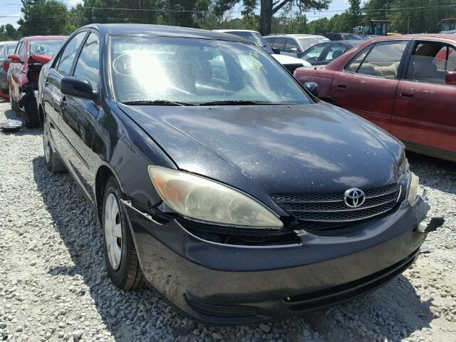 4T1BE32K14U304233 - 2004 TOYOTA CAMRY LE BLACK photo 1