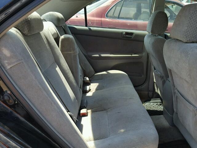 4T1BE32K14U304233 - 2004 TOYOTA CAMRY LE 黑色 照片 6