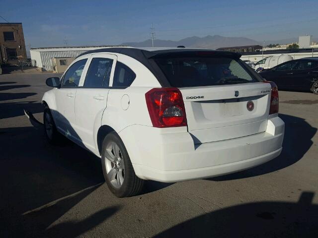 1B3CB3HA2BD228696 - 2011 DODGE CALIBER MA WHITE photo 3