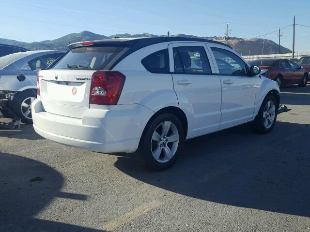 1B3CB3HA2BD228696 - 2011 DODGE CALIBER MA WHITE photo 4