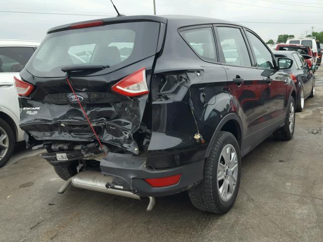 1FMCU0F73DUC31412 - 2013 FORD ESCAPE S BLACK photo 4