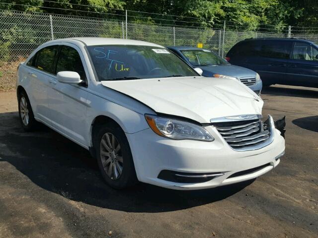 1C3CCBBB8CN269017 - 2012 CHRYSLER 200 TOURIN WHITE photo 1