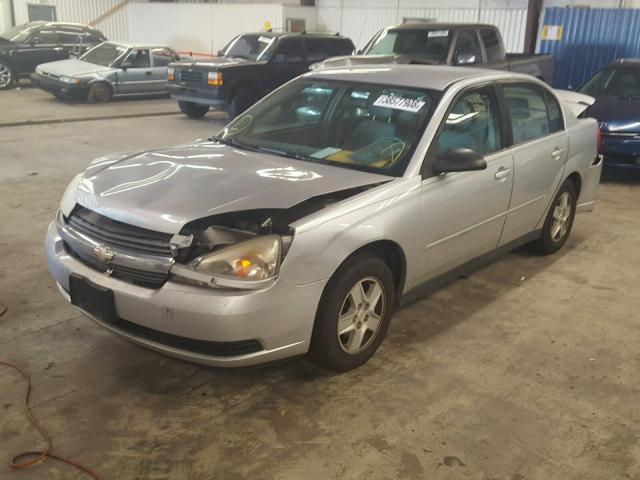 1G1ZT52855F310866 - 2005 CHEVROLET MALIBU LS Gümüş foto 2