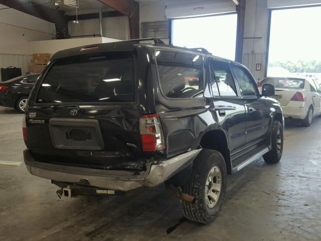 JT3GM84R1Y0069385 - 2000 TOYOTA 4RUNNER BLACK photo 4