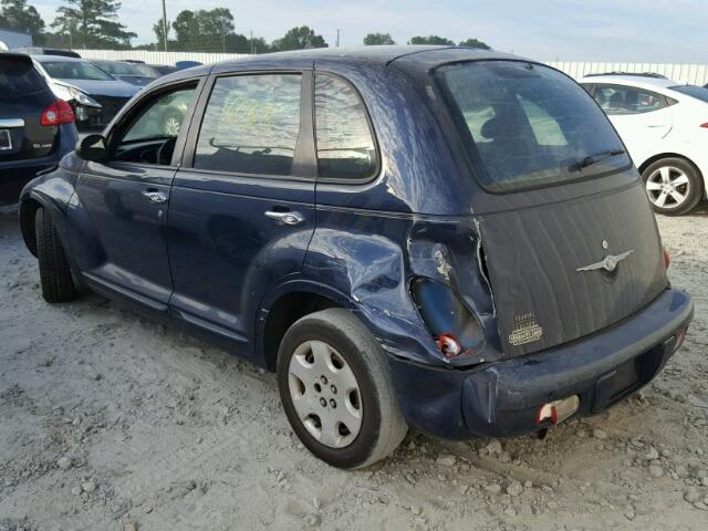 3C4FY58B35T589402 - 2005 CHRYSLER PT CRUISER BLUE photo 3