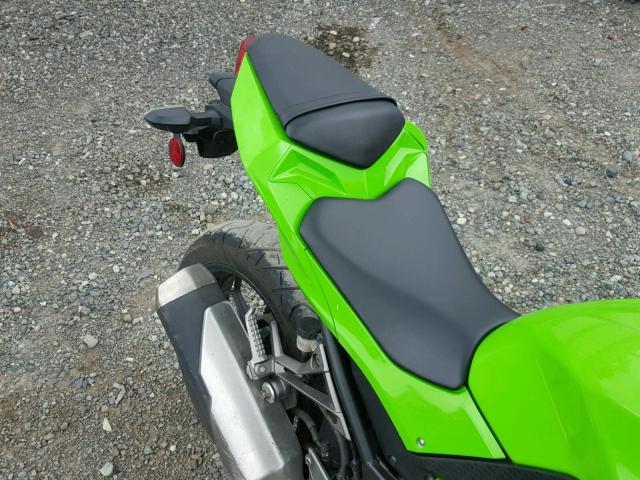 JKAEX8A1XFDA22447 - 2015 KAWASAKI EX300 A GREEN photo 6