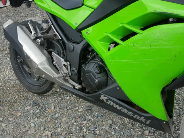 JKAEX8A1XFDA22447 - 2015 KAWASAKI EX300 A GREEN photo 7