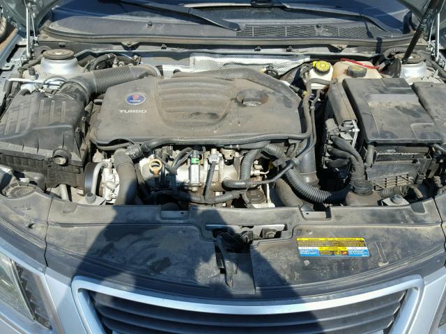 YS3GN4AR3B4004424 - 2011 SAAB 9-5 TURBO GREEN photo 7