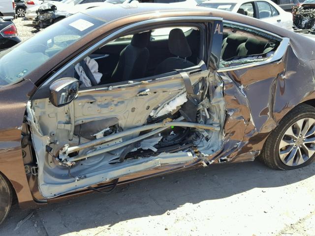 1HGCT1B3XDA013809 - 2013 HONDA ACCORD LX- BROWN photo 10