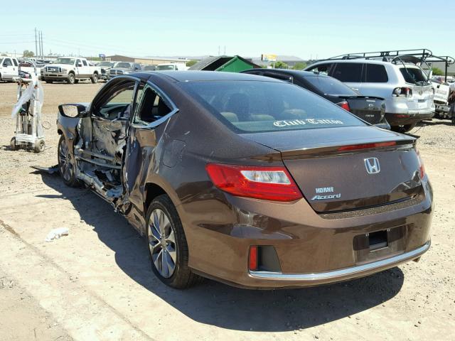 1HGCT1B3XDA013809 - 2013 HONDA ACCORD LX- BROWN photo 3