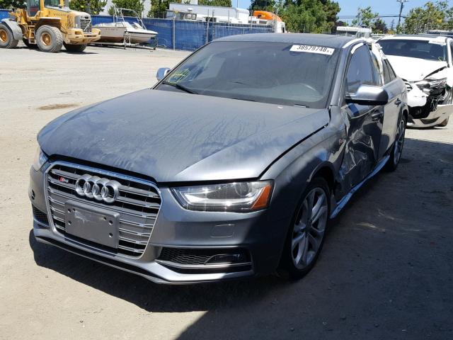 WAUBGAFL8EA067004 - 2014 AUDI S4 PREMIUM GRAY photo 2