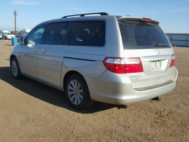 5FNRL38867B001112 - 2007 HONDA ODYSSEY TO SILVER photo 3