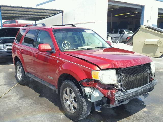 1FMCU941X8KA62459 - 2008 FORD ESCAPE LIM RED photo 1