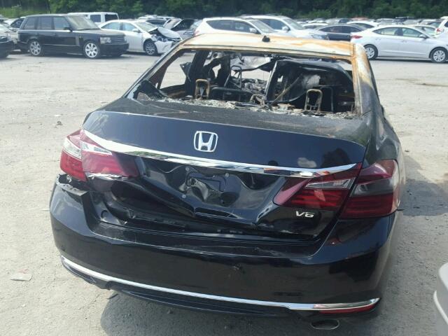 1HGCR3F82GA027966 - 2016 HONDA ACCORD EXL BURN photo 4