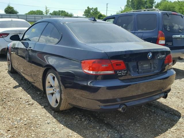 WBAWB73549P047229 - 2009 BMW 335 I BLUE photo 3