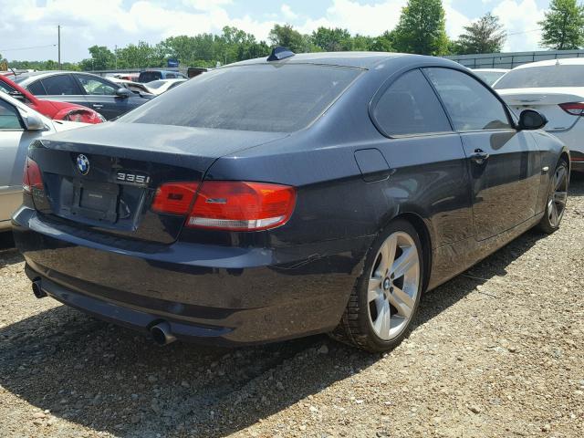 WBAWB73549P047229 - 2009 BMW 335 I BLUE photo 4