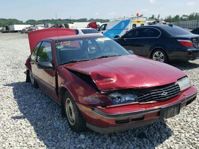 1G1LV14G3LY261505 - 1990 CHEVROLET BERETTA RED photo 1