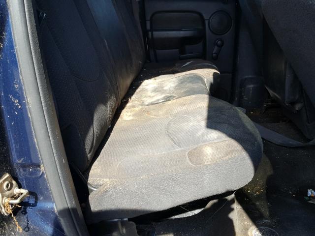 3D7KU28D54G113871 - 2004 DODGE RAM 2500 S BLUE photo 6