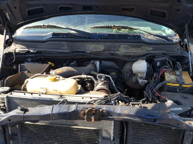 3D7KU28D54G113871 - 2004 DODGE RAM 2500 S BLUE photo 7